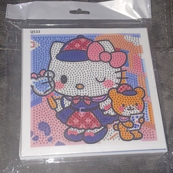 Sanrio Other - Hello Kitty Diamond Art